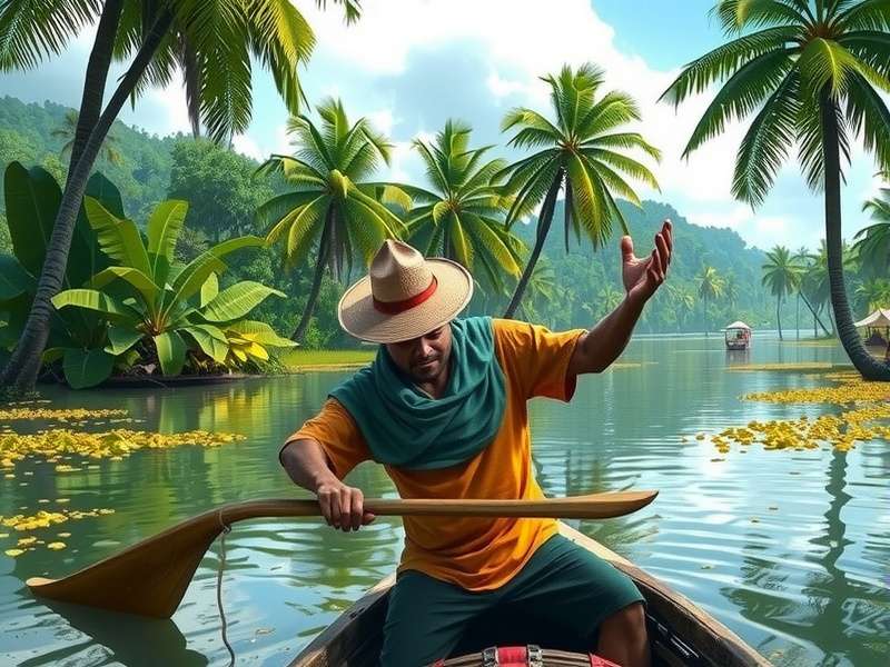 Kerala Backwaters Escape Game Scene